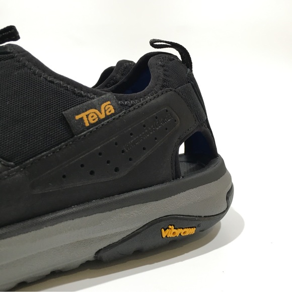 TEVA TERRA FLOAT ACTIVE SLIP-ON SPORTS SANDALS -BLACK NUBUK -US 9 - Picture 4 of 9